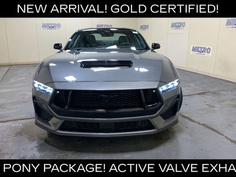Certified 2025 Ford Mustang GT Premium w/ Mustang Nite Pony Package RWD image 8
