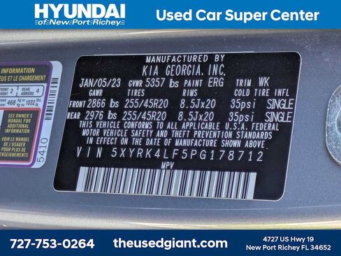 Used 2023 Kia Sorento SX FWD image 46