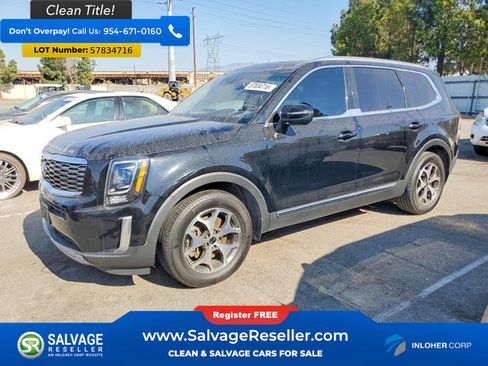 Used 2021 Kia Telluride EX FWD image 1