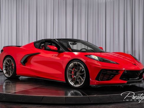 Used 2021 Chevrolet Corvette Stingray Premium Cpe w/ 3LT image 28