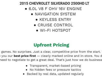 Used 2015 Chevrolet Silverado 2500 LT w/ LT Convenience Package