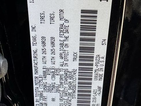 Certified 2026 Toyota Tundra Platinum AWD/4WD image 31