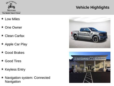 Used 2024 Ford F150 XLT w/ Equipment Group 302A MID image 14