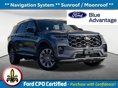 Certified 2025 Ford Explorer Platinum