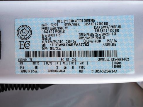 Used 2024 Ford F150 Lariat AWD/4WD image 14