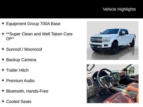 Used 2019 Ford F150 Platinum w/ FX4 Off-Road Package AWD/4WD image 6