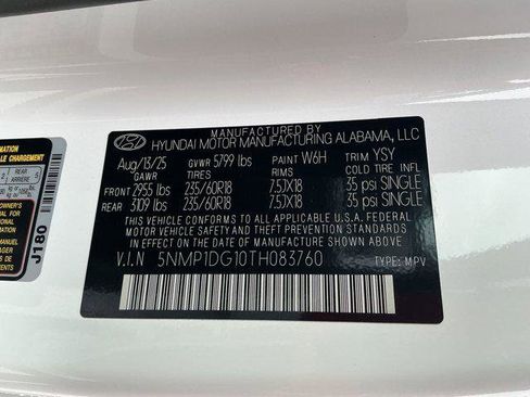 New 2026 Hyundai Santa Fe SE image 12