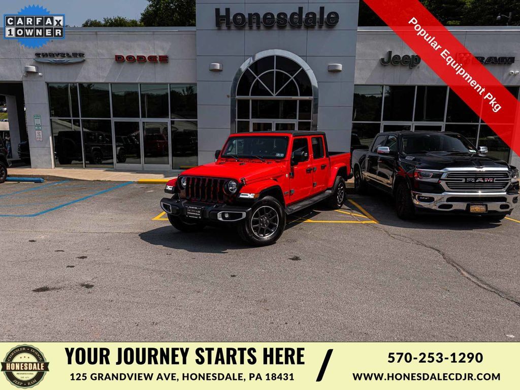 Used 2021 Jeep Gladiator Overland w/ Popular Equipment Package AWD/4WD image 1