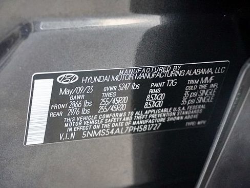 Certified 2023 Hyundai Santa Fe Calligraphy FWD image 35