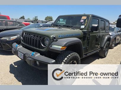 Certified 2024 Jeep Wrangler Unlimited Rubicon 4xe w/ Technology Group