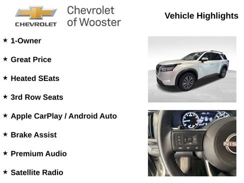 Used 2025 Nissan Pathfinder SV AWD/4WD image 2