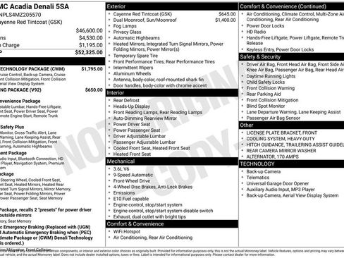 Used 2021 GMC Acadia Denali w/ Denali Technology Package image 5