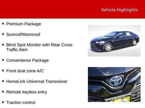 Used 2018 Toyota Camry LE w/ Audio Package image 9