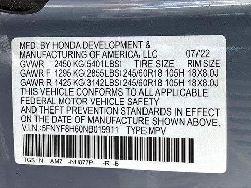 Used 2022 Honda Passport TrailSport image 35