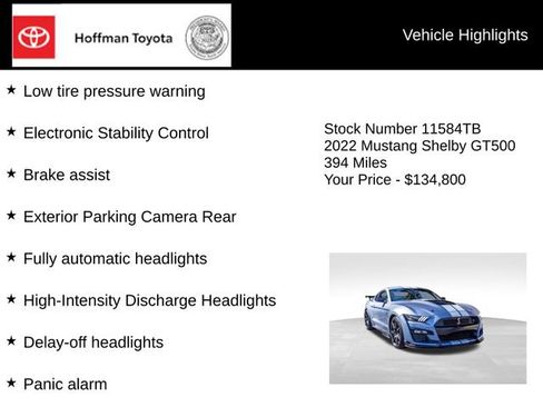 Used 2022 Ford Mustang Shelby GT500 w/ Carbon Fiber Track Pack RWD image 25