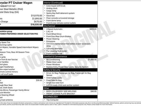 Used 2008 Chrysler PT Cruiser LX image 27