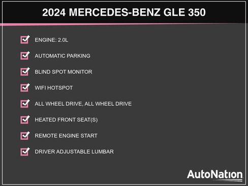 Certified 2024 Mercedes-Benz GLE 350 4MATIC image 3
