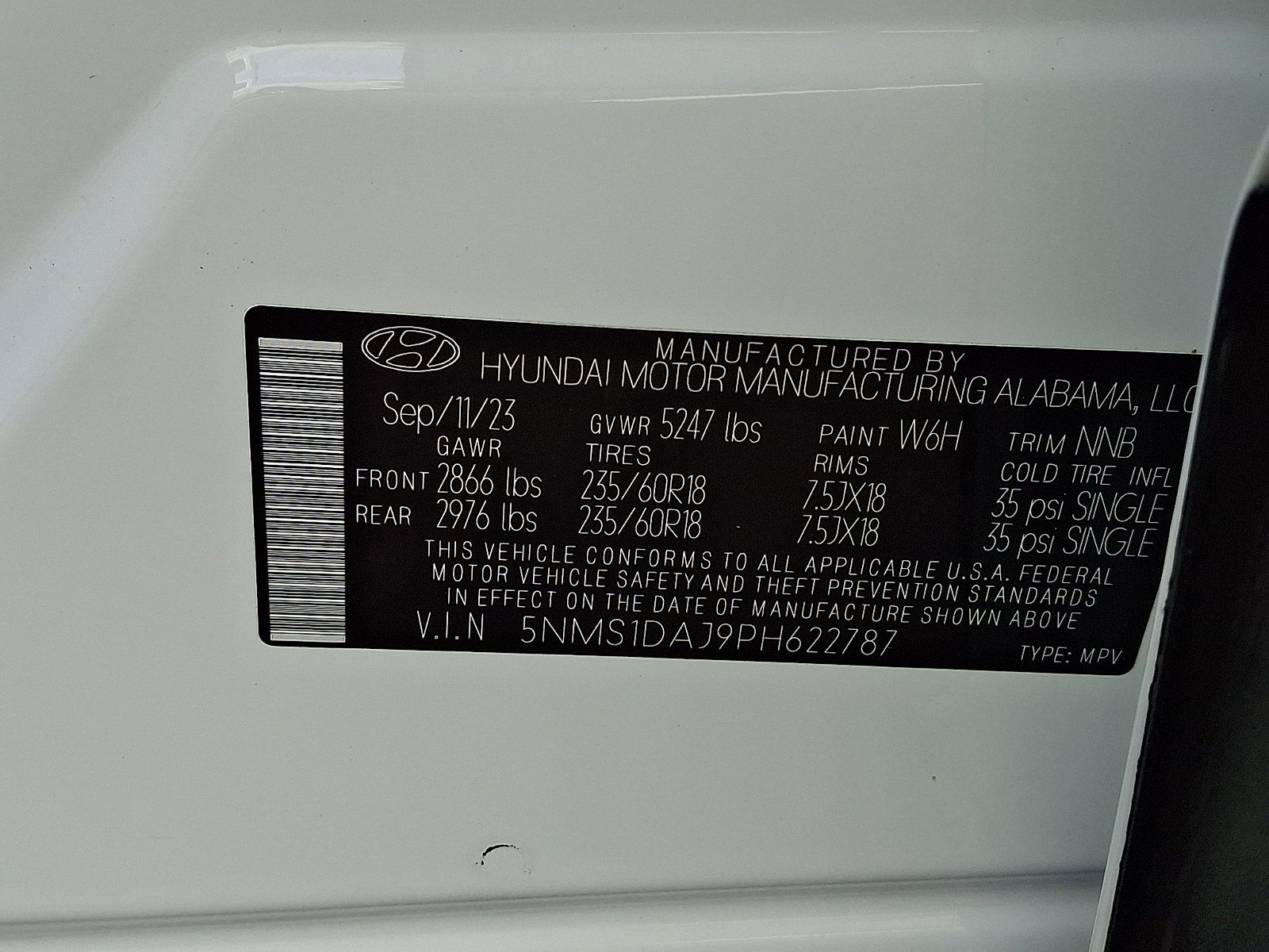 Certified 2023 Hyundai Santa Fe SE AWD/4WD image 25