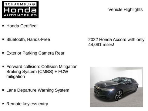 Used 2022 Honda Accord Sport image 7