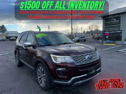 Used 2018 Ford Explorer Platinum