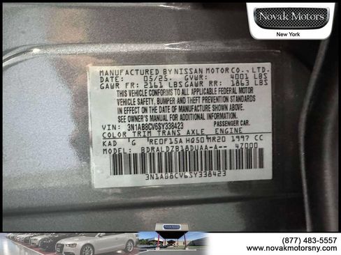 Used 2025 Nissan Sentra SV w/ All-Weather Package FWD image 17