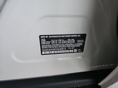 New 2026 BMW X3 xDrive30 w/ Convenience Package image 39