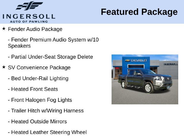 Used 2024 Nissan Frontier SV w/ SV Convenience Package AWD/4WD image 15