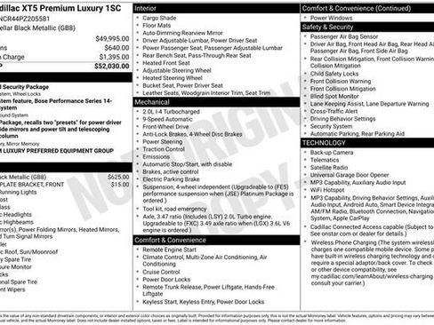 Certified 2023 Cadillac XT5 Premium Luxury FWD image 34