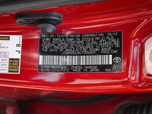 Used 2012 Toyota Prius Two FWD image 32