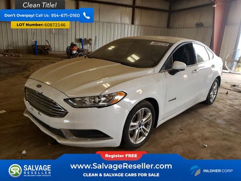 Used 2018 Ford Fusion SE FWD image 1