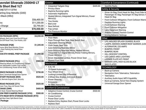 Used 2026 Chevrolet Silverado 2500 LT w/ Trail Boss Package AWD/4WD image 88