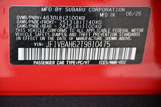 New 2026 Subaru WRX Premium w/ WRX Essentials Package AWD/4WD image 20