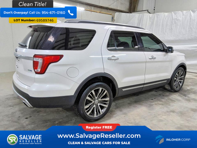 Used 2017 Ford Explorer Platinum AWD/4WD image 4