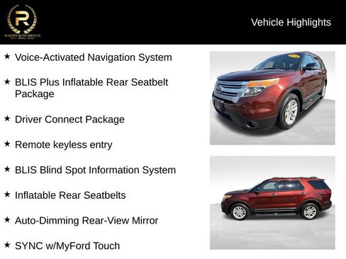 Used 2015 Ford Explorer XLT w/ Equipment Group 202B AWD/4WD image 9