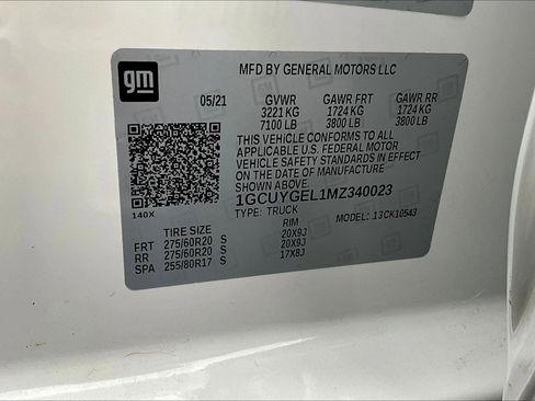 Used 2021 Chevrolet Silverado 1500 LTZ image 36