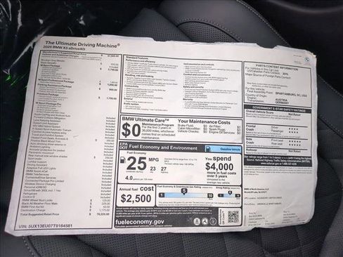 New 2026 BMW X5 sDrive40i w/ M Sport Package image 18