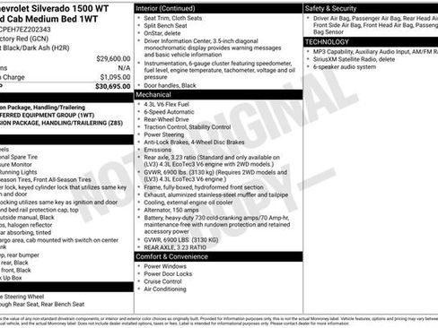 Used 2014 Chevrolet Silverado 1500 W/T RWD image 30