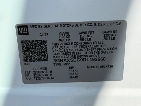 Certified 2024 Chevrolet Equinox LS w/ LS Convenience Package AWD/4WD image 12