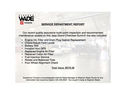 Used 2024 Jeep Grand Cherokee Summit w/ Advanced Protech Group IV AWD/4WD image 4