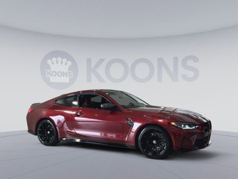 Used 2024 BMW M4 Competition w/ M Carbon Exterior Package RWD image 2