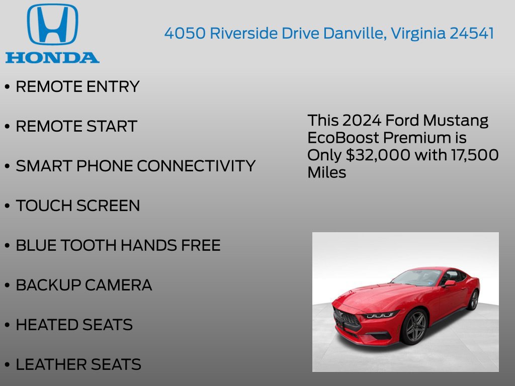 Used 2024 Ford Mustang Premium RWD image 7