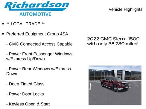 Used 2022 GMC Sierra 1500 SLT w/ SLT Convenience Package image 11