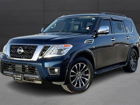 Used 2019 Nissan Armada Platinum w/ Captain's Chairs Package image 1