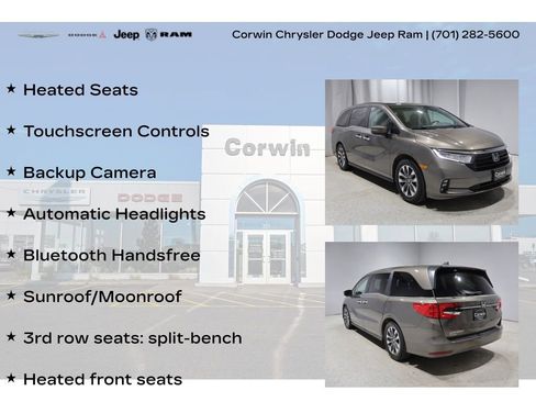 Used 2021 Honda Odyssey EX-L image 8