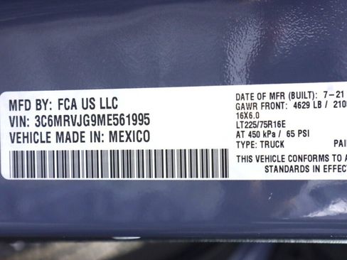 Used 2021 RAM ProMaster 3500 image 42