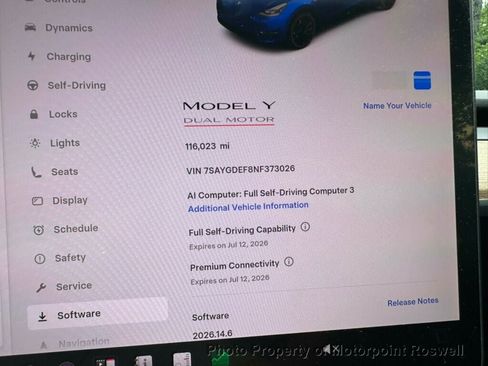Used 2022 Tesla Model Y Performance AWD/4WD image 9