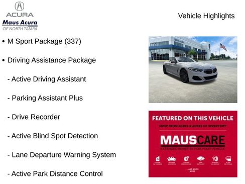 Used 2020 BMW 840i Convertible w/ M Sport Package image 8