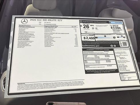 New 2026 Mercedes-Benz GLC 300 4MATIC image 18
