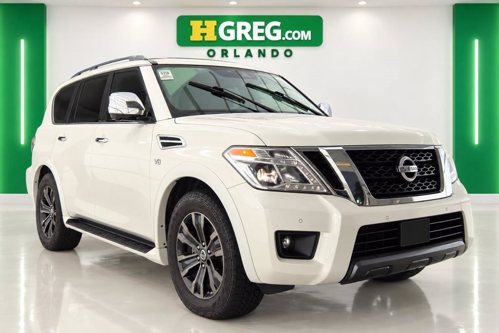 Used 2020 Nissan Armada Platinum w/ Captain's Chairs Package RWD image 4