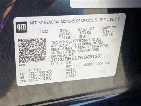 Used 2022 Chevrolet Silverado 1500 ZR2 w/ Technology Package AWD/4WD image 25